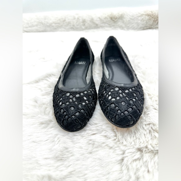 Stuart Weitzman Eyelet dippy lace Ballet Flats size‎ 7 women’s loafers NWT - Picture 7 of 10